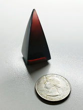 Load image into Gallery viewer, Purple - Reddish Andara Crystal Nubian Pyramid 1.5in x .75in