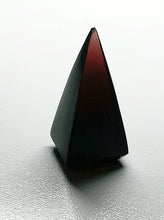 Load image into Gallery viewer, Purple - Reddish Andara Crystal Nubian Pyramid 1.5in x .75in