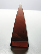 Load image into Gallery viewer, Purple - Reddish Andara Crystal Nubian Pyramid 2.5in x 1.25in