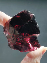 Load image into Gallery viewer, Purple - Reddish Traditional Andara Crystal 76g