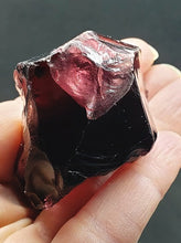 Load image into Gallery viewer, Purple - Reddish Traditional Andara Crystal 76g