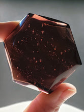 Load image into Gallery viewer, Rose Gold - Deep Andara Crystal Hexagon