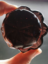 Load image into Gallery viewer, Purple Reddish Andara Crystal Lotus