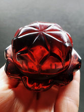 Load image into Gallery viewer, Purple Reddish Andara Crystal Lotus