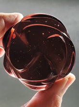 Load image into Gallery viewer, Purple Reddish Andara Crystal Rose