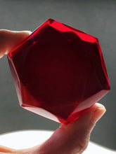 Load image into Gallery viewer, Red Andara Crystal Hexagon