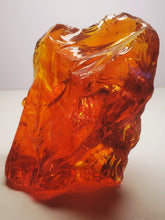 Load image into Gallery viewer, Red with Orange Traditional Andara Crystal 590g