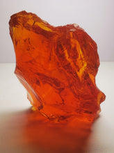 Load image into Gallery viewer, Red with Orange Traditional Andara Crystal 590g