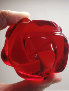 Red Andara Crystal Rose