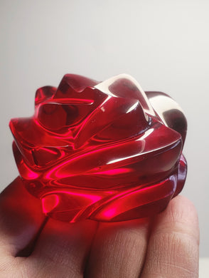 Red Andara Crystal Rose