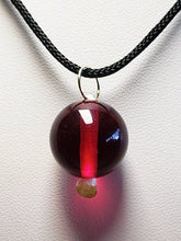 Load image into Gallery viewer, Rose (Rich / Deep) Andara Crystal Pendant (1 x 16mm)