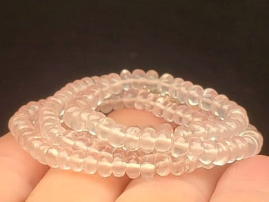 Rose Quartz EO++ 3.5-4.5mm 17inch
