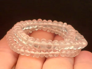 Rose Quartz EO++ 4-5.25mm 18inch