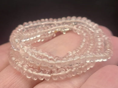 Rose Quartz EO++ 3-4mm 17.25inch