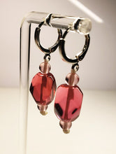 Load image into Gallery viewer, Rose &amp; Pink Andara Crystal Earrings*