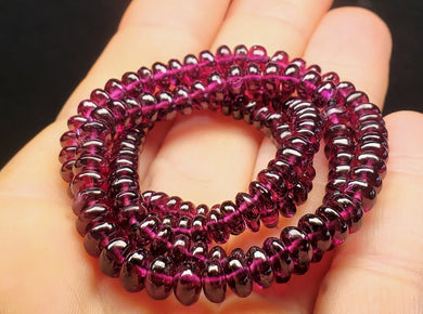 Garnet - Royal Purple  EO+ 4-6mm 17.75inch