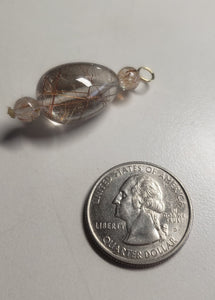 Quartz - Rutilated Therapeutic Pendant 32.1ct