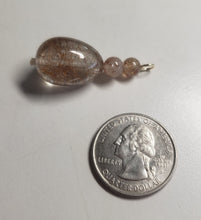 Load image into Gallery viewer, Quartz - Rutilated Therapeutic Pendant 33.1ct