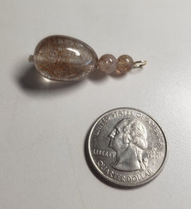 Quartz - Rutilated Therapeutic Pendant 33.1ct