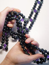 Load image into Gallery viewer, RARE! Shungite with Sage &amp; Violet Andara Crystal Spinal Mat