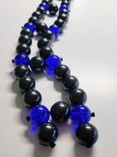 Load image into Gallery viewer, Shungite with Blue Violet Andara Crystal Spinal Mat