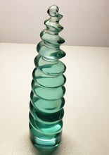 Load image into Gallery viewer, Turquoise Andara Crystal Carved Super Swirl