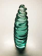 Load image into Gallery viewer, Turquoise Andara Crystal Carved Super Swirl