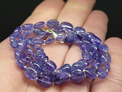 Tanzanite Nice 4x5.5mm - 6x9mm oval 18.5inch