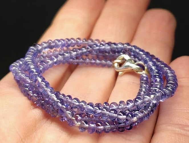 Tanzanite EO 2.5-4.5mm 15.75inch