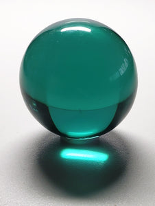 Teal Andara Crystal Sphere 1.75inch