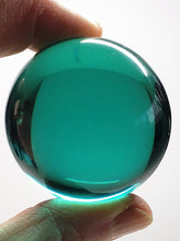 Load image into Gallery viewer, Teal Andara Crystal Sphere 1.75inch