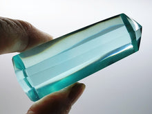 Load image into Gallery viewer, Teal Andara Crystal Generator 2.5inch