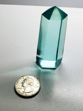 Load image into Gallery viewer, Teal Andara Crystal Generator 2.5inch