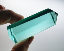 Load image into Gallery viewer, Teal Andara Crystal Generator 2.5inch