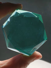 Load image into Gallery viewer, Teal Andara Crystal Hexagon
