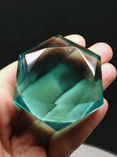 Load image into Gallery viewer, Teal Andara Crystal Hexagon