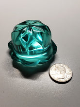 Load image into Gallery viewer, Teal Andara Crystal Lotus