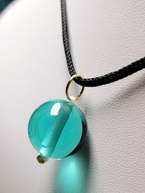 Turquoise Andara Crystal Pendant (1 x 16mm)