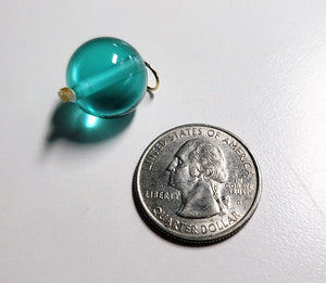 Turquoise Andara Crystal Pendant (1 x 16mm)