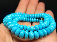 Load image into Gallery viewer, Turquoise (Sleeping Beauty) EO++ 6-9mm 18.25inch