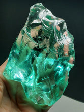 Load image into Gallery viewer, Turquoise with Earth Shaman Traditional Andara Crystal 452g