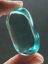 Load image into Gallery viewer, Turquoise Andara Crystal Hand Piece 54g