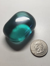 Load image into Gallery viewer, Turquoise (deep) Andara Crystal Hand Piece 72g