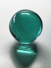 Load image into Gallery viewer, Turquoise (Seafoam) Andara Crystal Sphere 1.5inch
