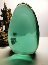 Load image into Gallery viewer, Turquoise w/ Silver Polished Andara Crystal 1.285kg