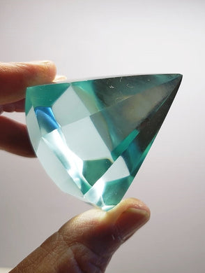 Turquoise Andara Crystal Diamond 108g