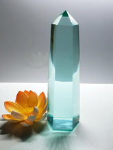 Load image into Gallery viewer, Turquoise Andara Crystal Generator 6.75inch