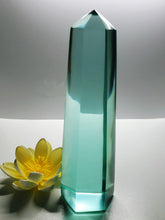 Load image into Gallery viewer, Turquoise Andara Crystal Generator 7.5inch