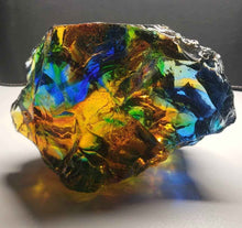 Load image into Gallery viewer, Multi - Colored Traditional Andara Crystal 1.115kg RARE!