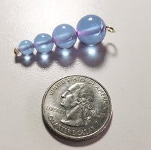 Load image into Gallery viewer, Violet Flame Andara Crystal Pendant (1x12mm,1x10mm,1x8mm &amp; 1x6mm)